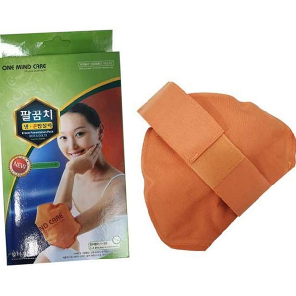 냉찜질 팔꿈치 찜질 겸용 팔꿈치 냉온 온찜질 황토 전신 - 상품 이미지