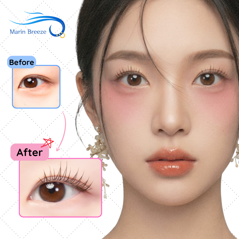 마린브리즈 룩앳미 속눈썹 피오니, 1개 - 상품 이미지