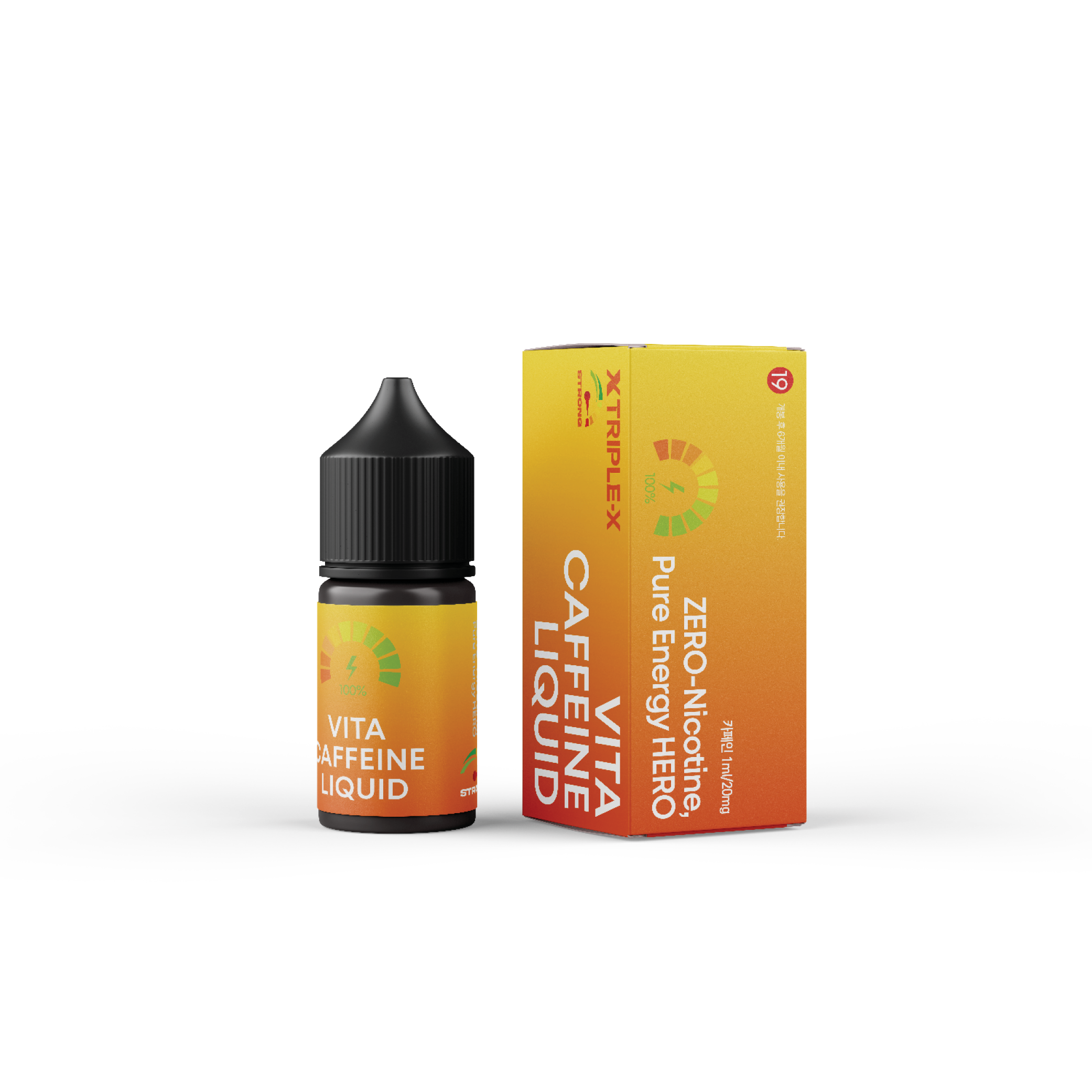 AP 카페인 리퀴드 액상 30ml 입호흡 에너지 스틱형 X TRIPLE-X 졸음(멘솔) 이미지 6