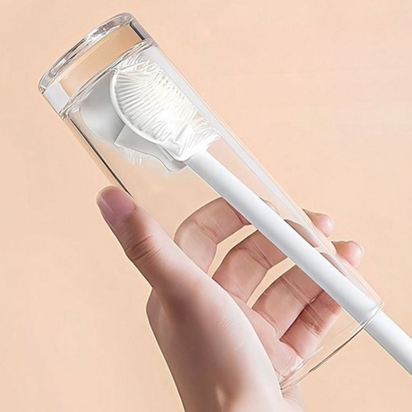 실리콘 텀블러 세척솔 젖병 컵 세척솔 물병 세척 - 상품 이미지