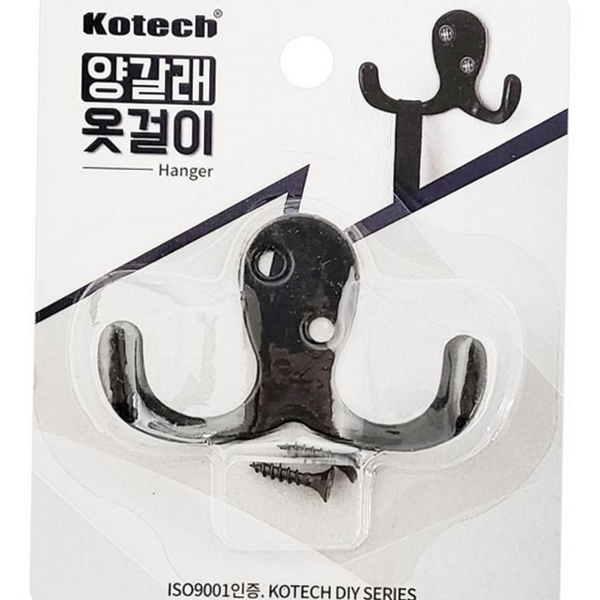 다용도 벽 옷걸이 모자걸이 벽면 옷걸이 고리 현관 - 상품 이미지