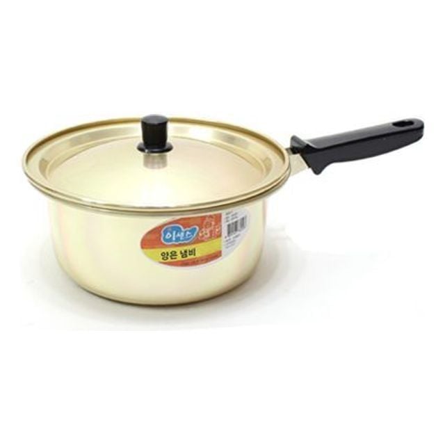 국 찌개 18 cm 냄비 양은 편수 주방 팬 라면 손잡이 소스 황냄비 그릇