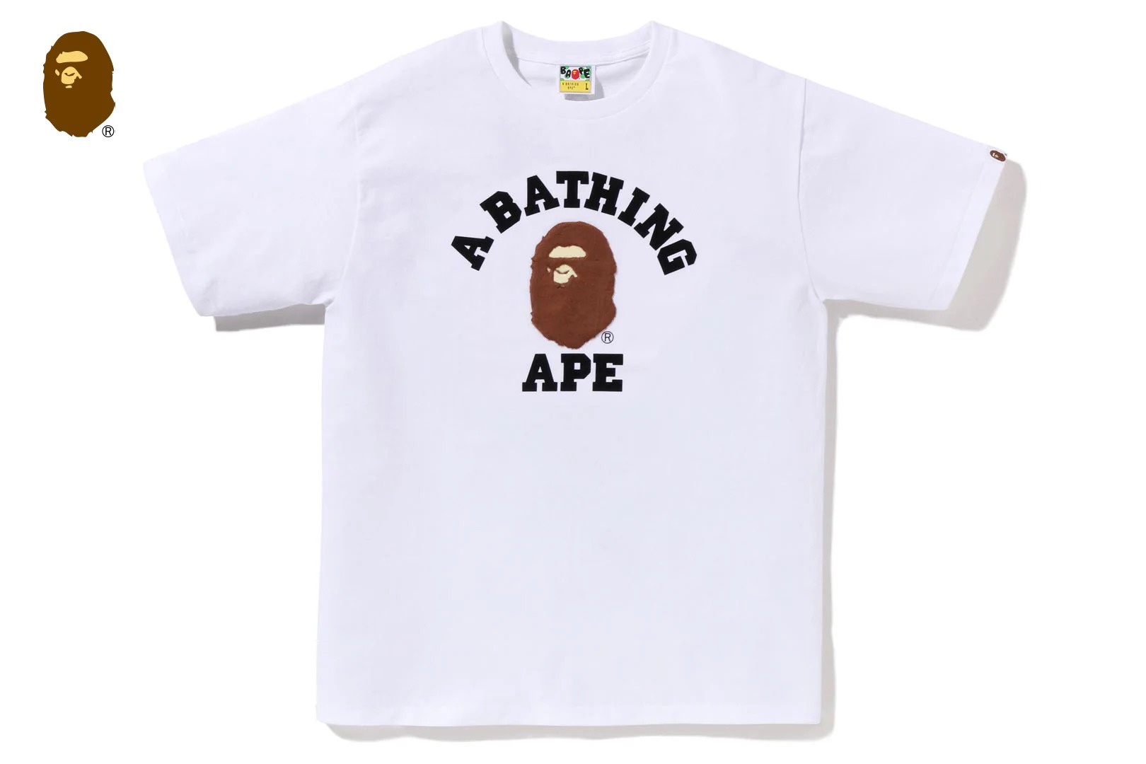 베이프 반팔티 BOA COLLEGE TEE 1M20-110-006 - 상세 이미지 2