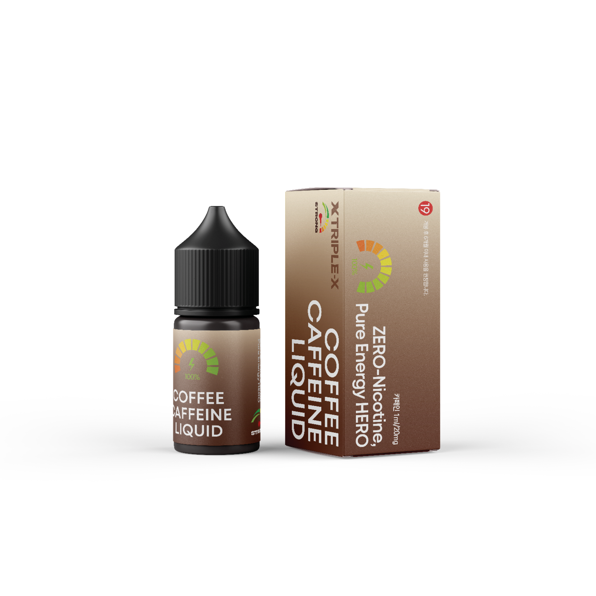AP 카페인 리퀴드 액상 30ml 입호흡 에너지 스틱형 X TRIPLE-X 졸음(멘솔) 이미지 7