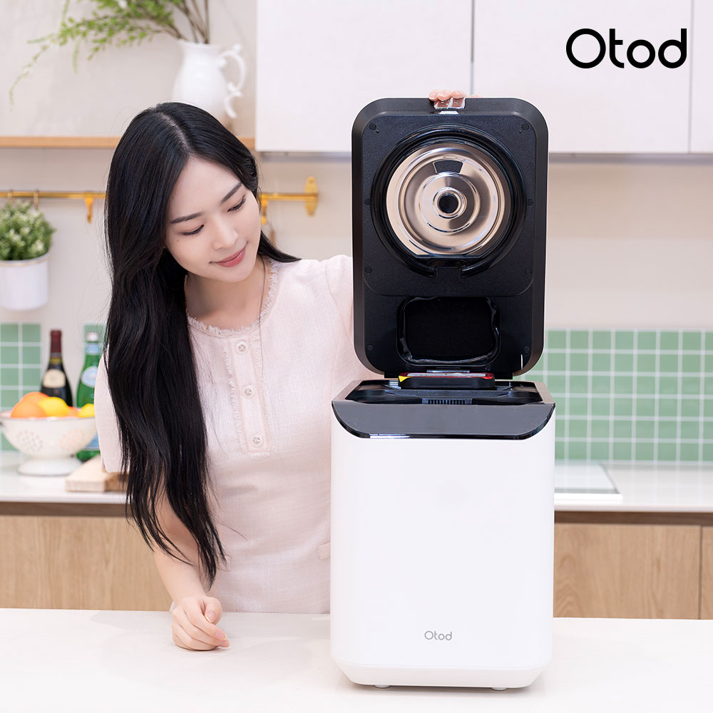 오토드  AI 음식물처리기 3.5L 건조 분쇄 가정용 음처기 터치형 저소음 - 상품 이미지