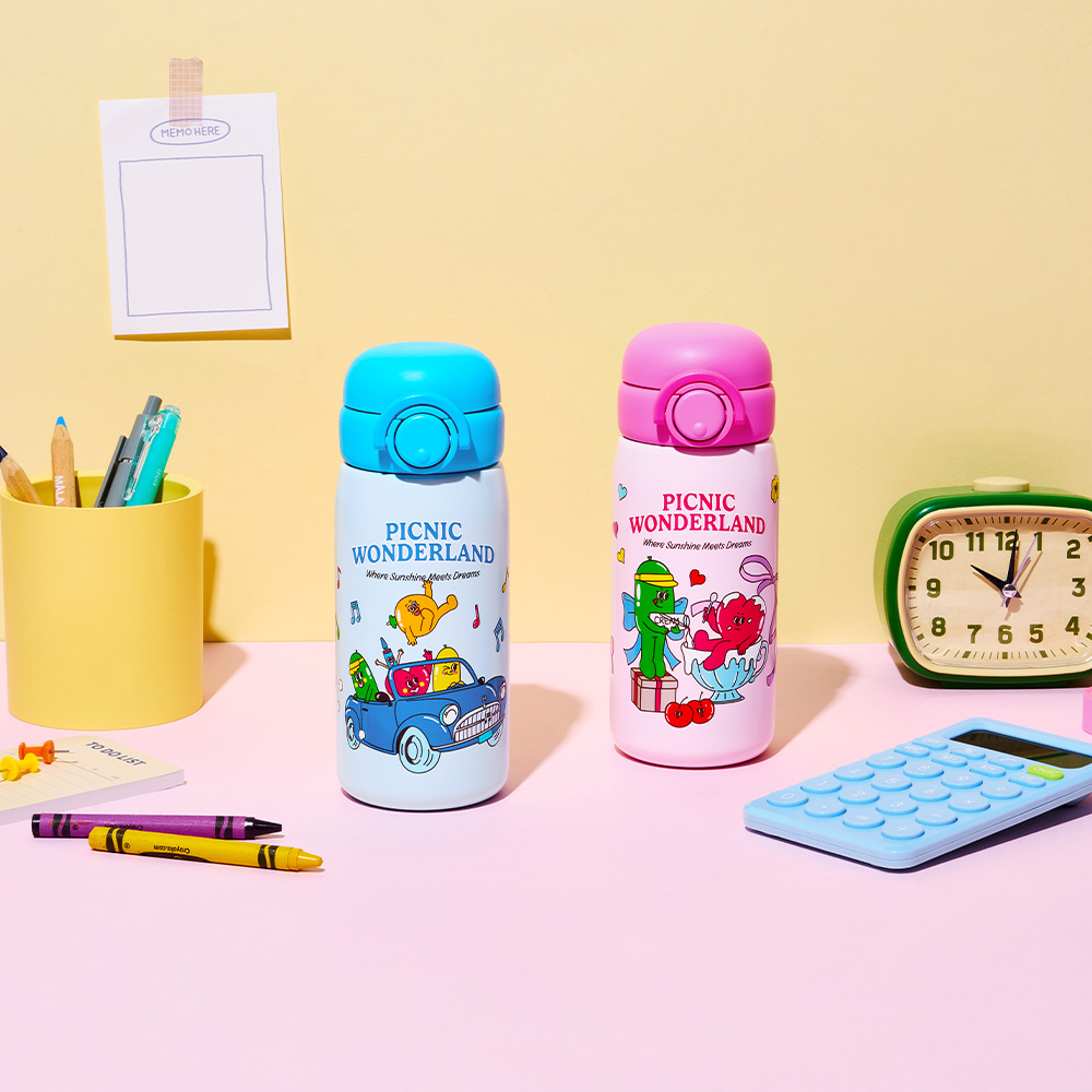 락앤락x벌룬프렌즈 스쿨핏 원터치 스위치캡 텀블러 380ml - 상세 이미지 5