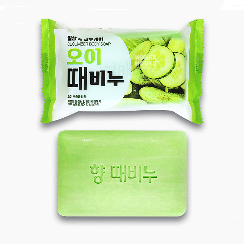향기좋은 비누 세수 세안 향비누 오이, 150g, 1개 - 상품 이미지