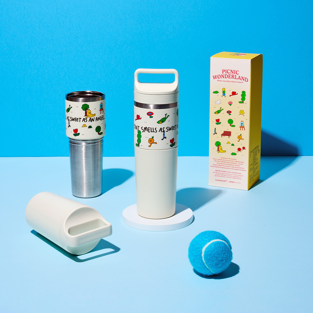 락앤락x벌룬프렌즈 2 in 1 텀블러 600ml - 상세 이미지 2