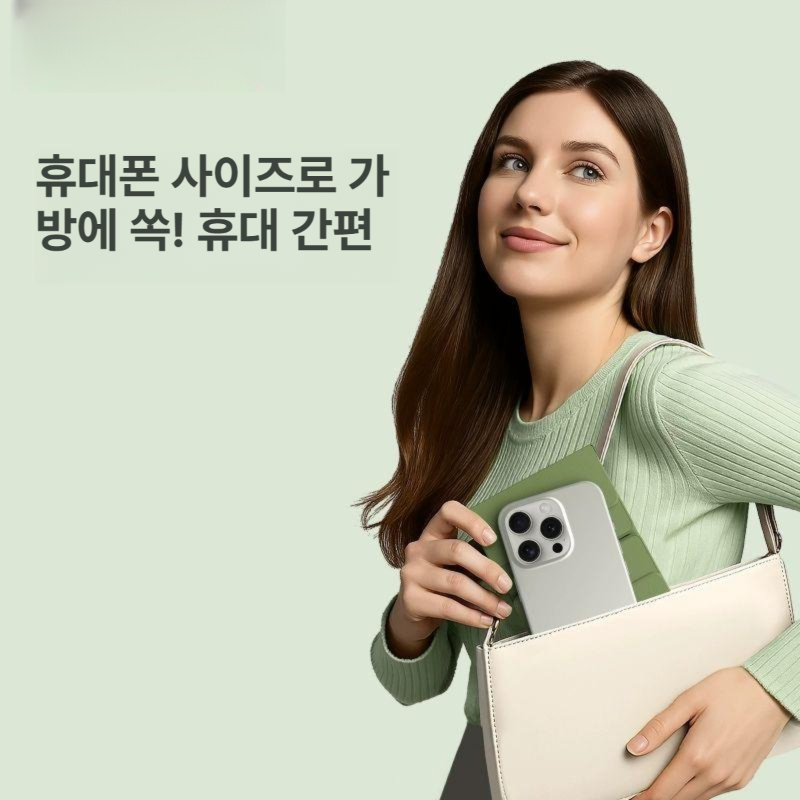 접는 키보드 블루투스 포켓 휴대용 폴딩 호환 무선 미니 무소음 - 상세 이미지 3