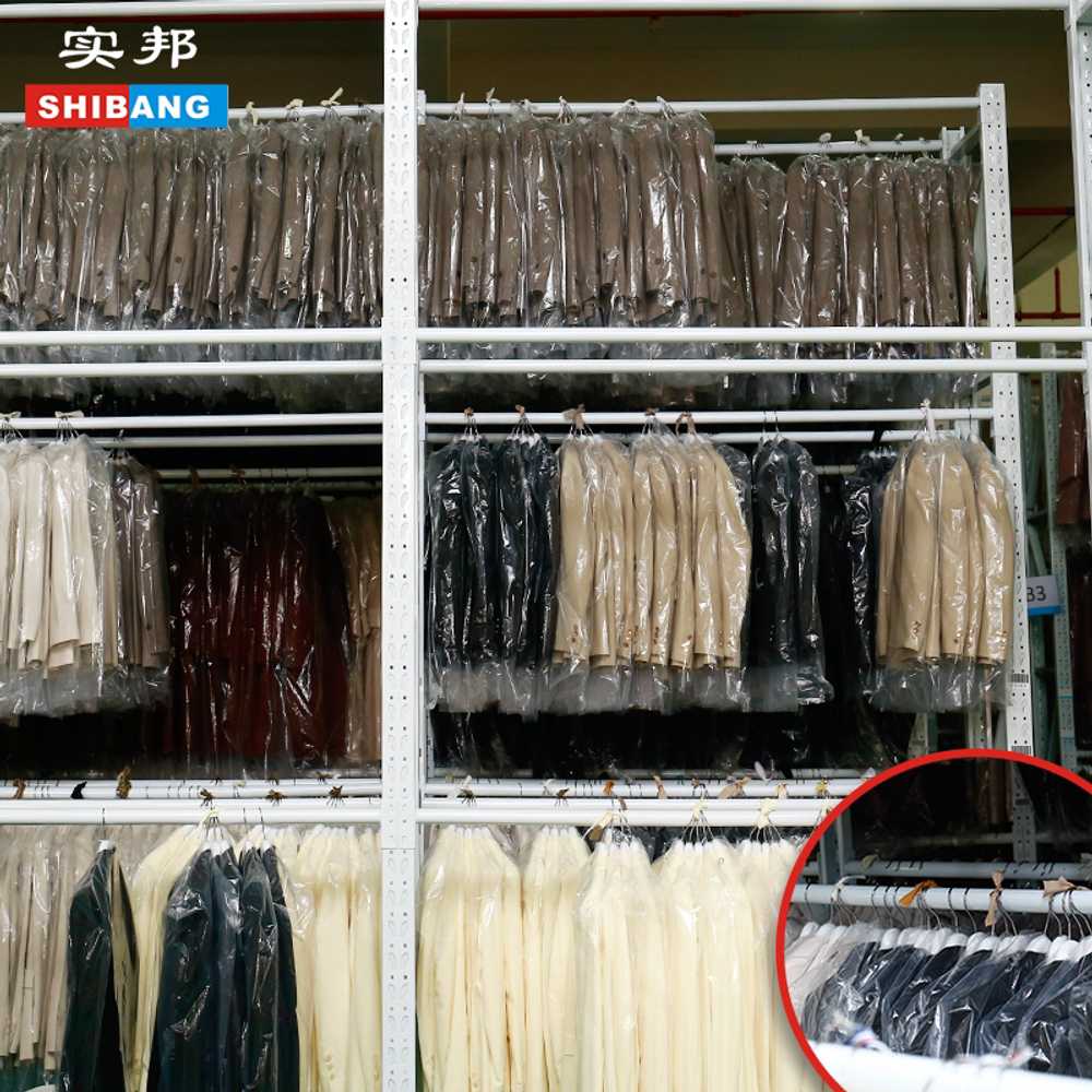 의류 창고 행거 물류 창고 세탁소 수납 보관 옷걸이 랙 A - 상세 이미지 5