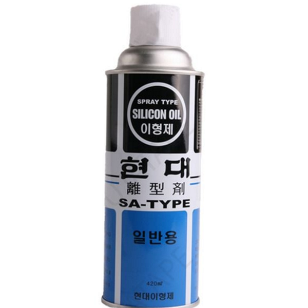 경화성 금형 이형제 실리콘 플라스틱 이형제 420ml 산업용 다목적 내열 - 상품 이미지