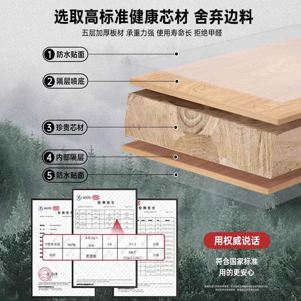 현관 수납장 신발 목재 실내 보관 선반 장식품 캐비닛 60 - 상세 이미지 3