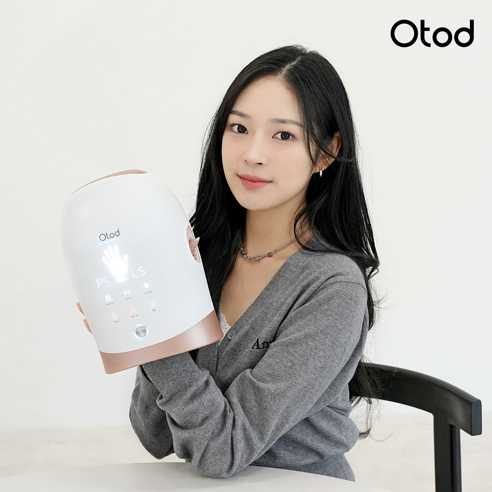 오토드 무선 손마사지기 OTDHM-100 손가락 스트레칭 케어 6단계 조절 학생 손목터널증후군 골프손마사지 - 상품 이미지