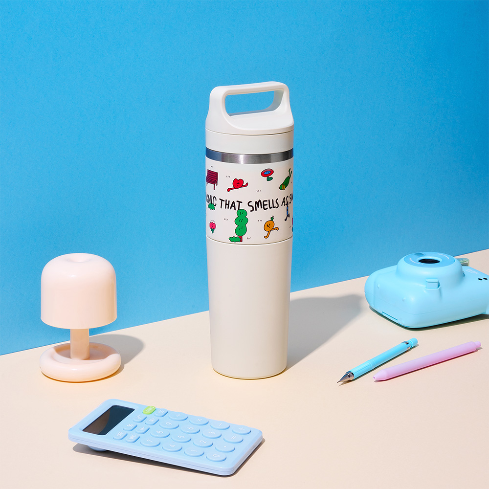 락앤락x벌룬프렌즈 2 in 1 텀블러 600ml - 상품 이미지