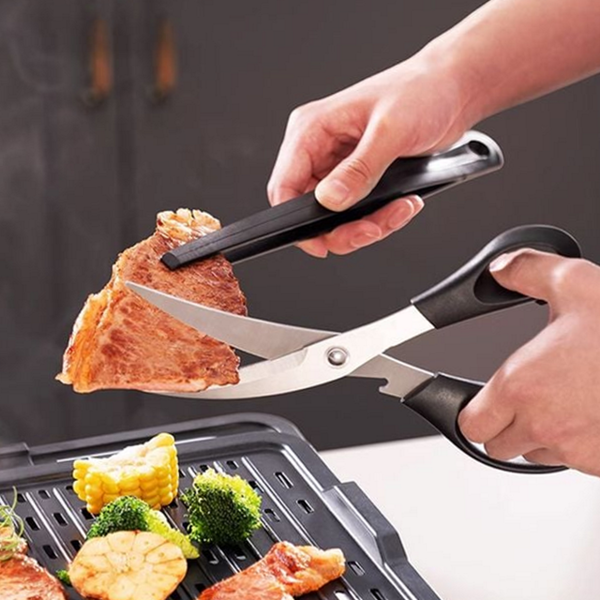바베큐 고기 가위 업소용 주방 가위 스텐 삼겹살 손질용 - 상품 이미지