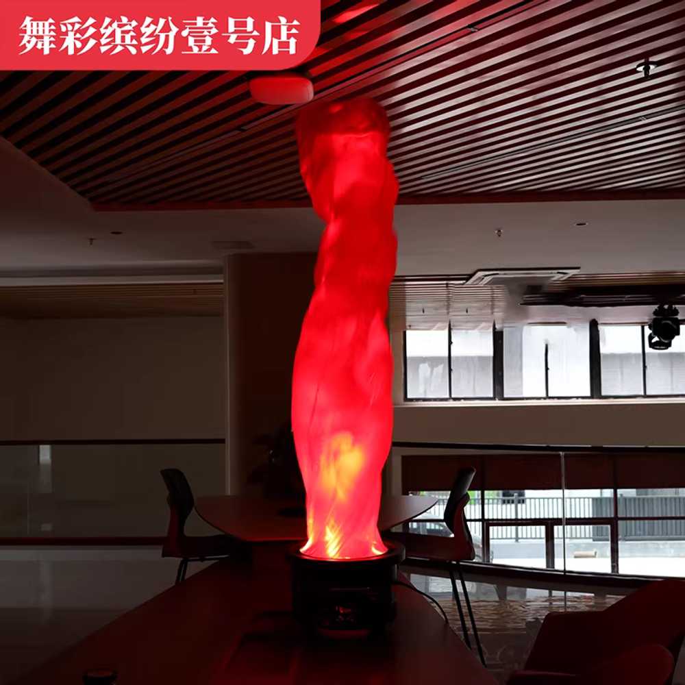 LED 가짜불꽃 화로 원형 대규모 파티 행사 개막식 램프 1.5m - 상세 이미지 3