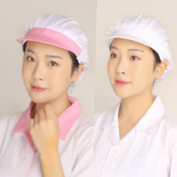 조리용 주방 조리모 위생 요리사 모자 이물질방 통기성 작업장 급식실 - 상품 이미지