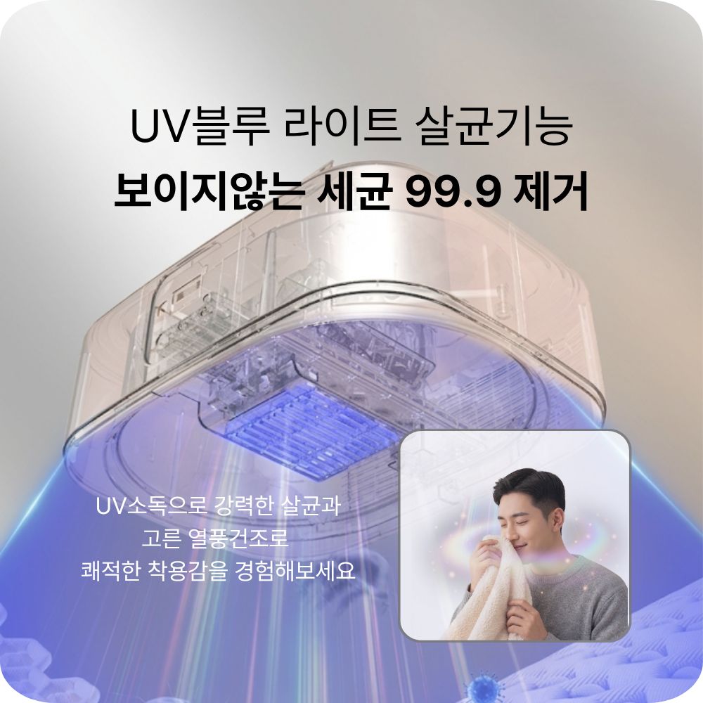 휴대용 미니 의류 건조기 여행용 빨래 건조기 열풍 옷말리기 관리기 - 상세 이미지 3