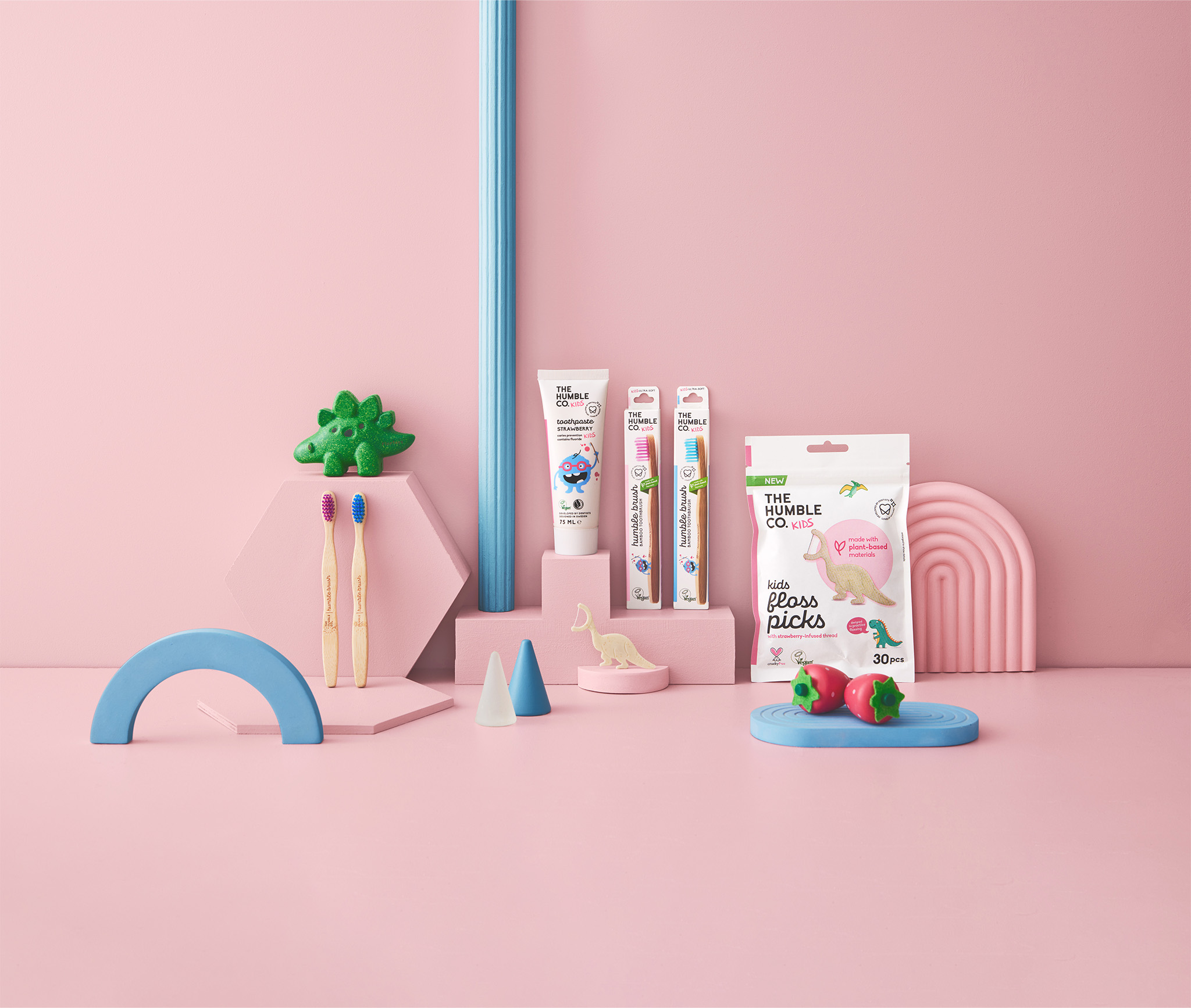 BPA프리 PFAS프리 더험블코 손잡이 Y형치실 DENTAL FLOSS PICKS 30P 키즈치실 Y형, 30개입, 1개 - 상세 이미지 2