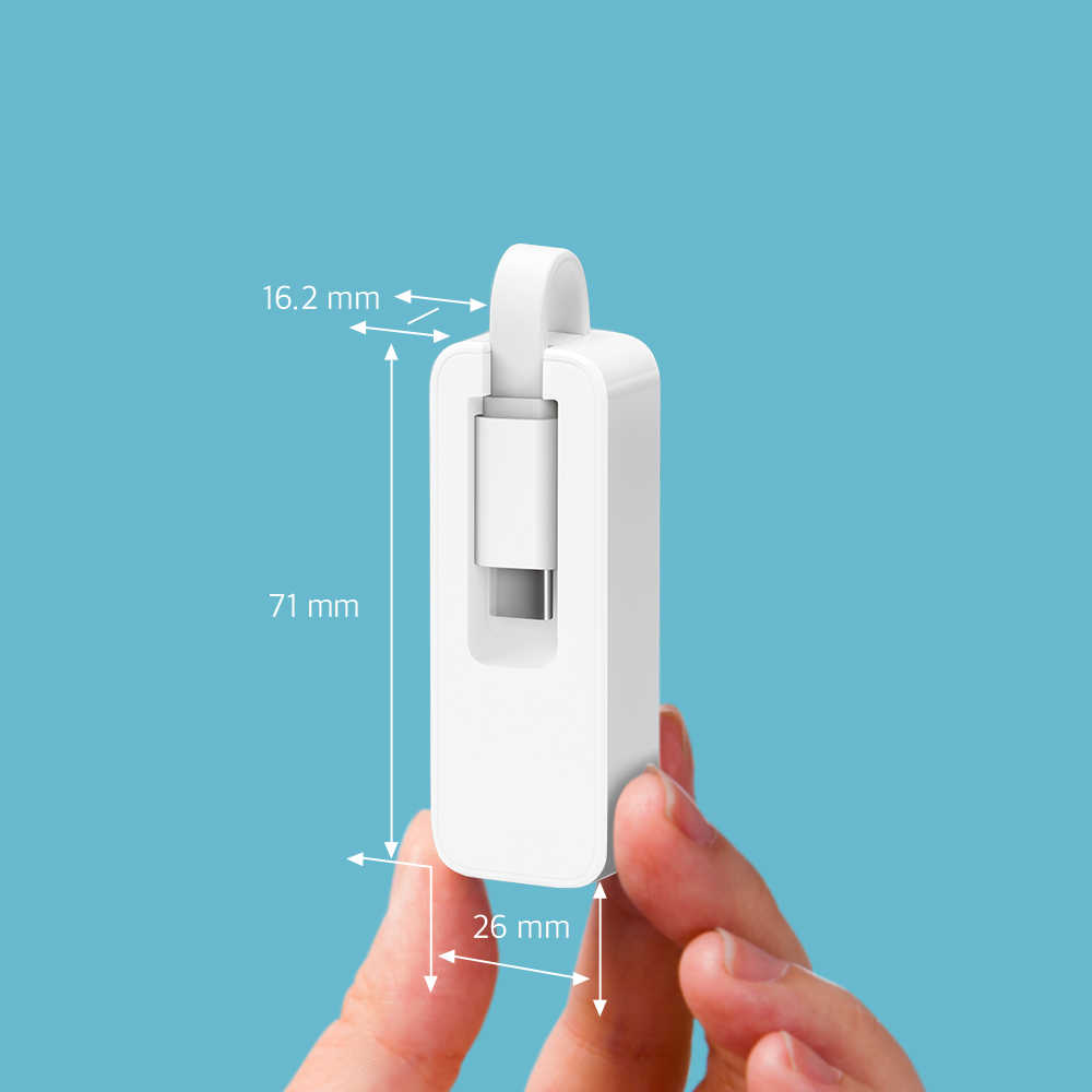 티피링크 UE300C USB3.0 Type-C to 이더넷 기가비트 유선 랜카드 랜선젠더 이미지 2
