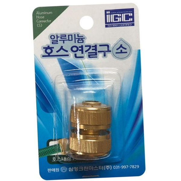 원예 호스 연결구 조인트 알루미늄 호스 커넥터 교체 - 상품 이미지