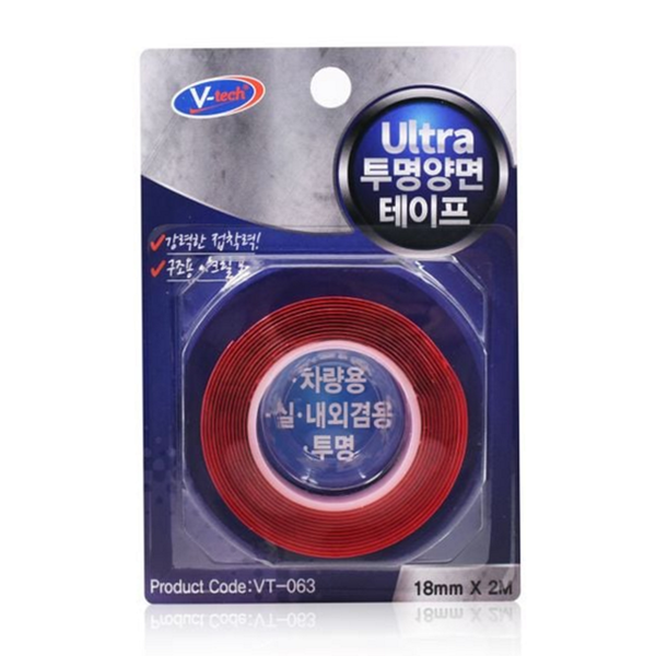 다용도 투명 양면 테이프 초강력 강력 양면 테이프 접착용 고정용 - 상품 이미지