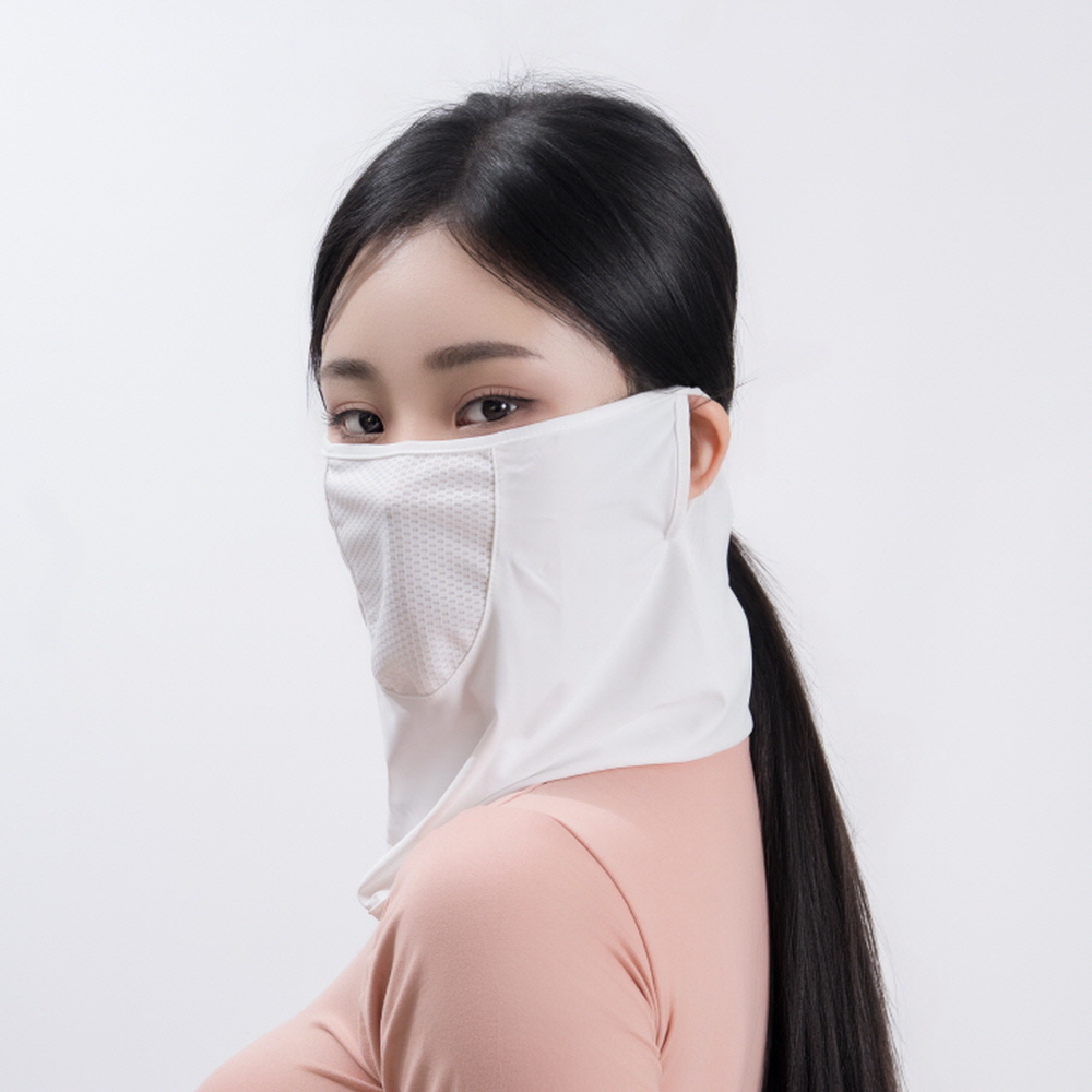 누베라 자외선차단 마스크 러닝 얼굴 햇빛 가리개 UV 골프 테니스 상품 이미지
