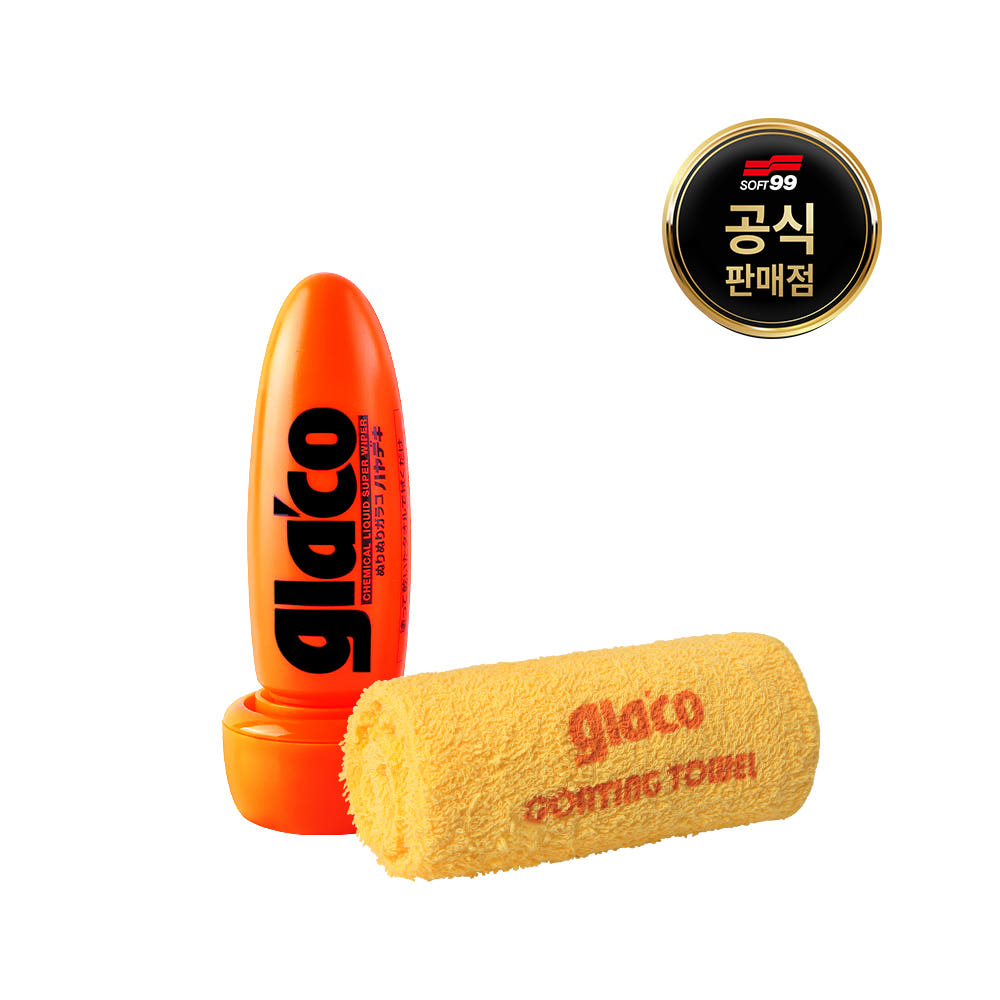 소프트99 글라코 G-4X 플러스 유리 발수코팅제 75ml (타월 포함) - 상품 이미지