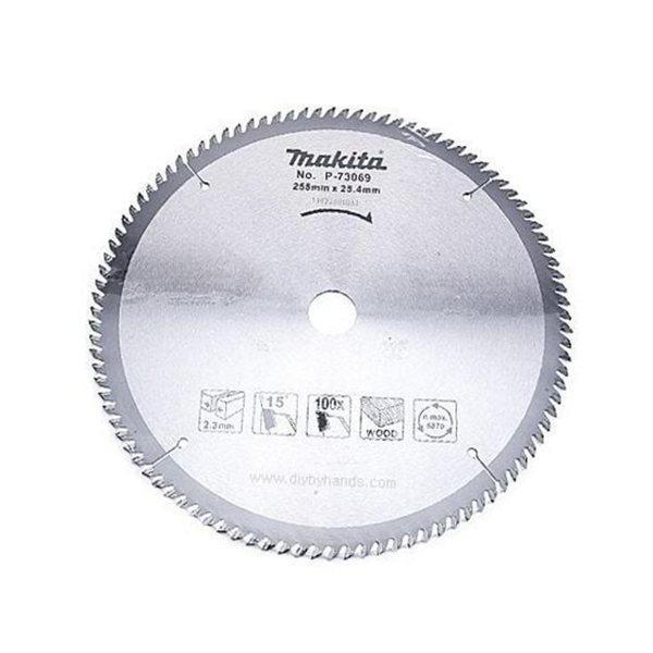 공구용 원형 톱날 목공용 목재 원형 톱날 255mm 10인치 통나무 - 상품 이미지