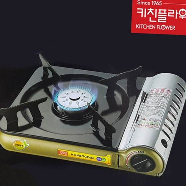이동식 캠핑 버너 싱글 야외 버너 휴대용 부탄 가스 조리 - 상품 이미지