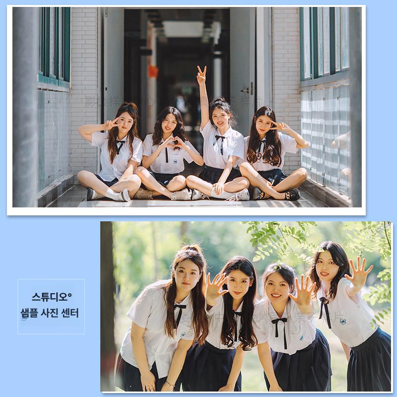 대만교복 일본 교복 상견니 학생복 하이틴 반팔 코스프레 - 상세 이미지 2