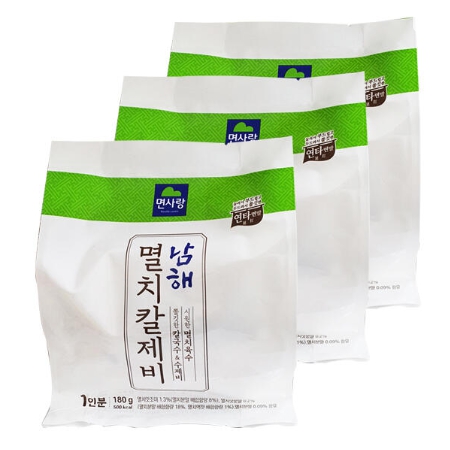 [코스트코] 면사랑 남해 칼제비 180g x 6봉 칼국수 수제비 멸치육수 - 상세 이미지 2