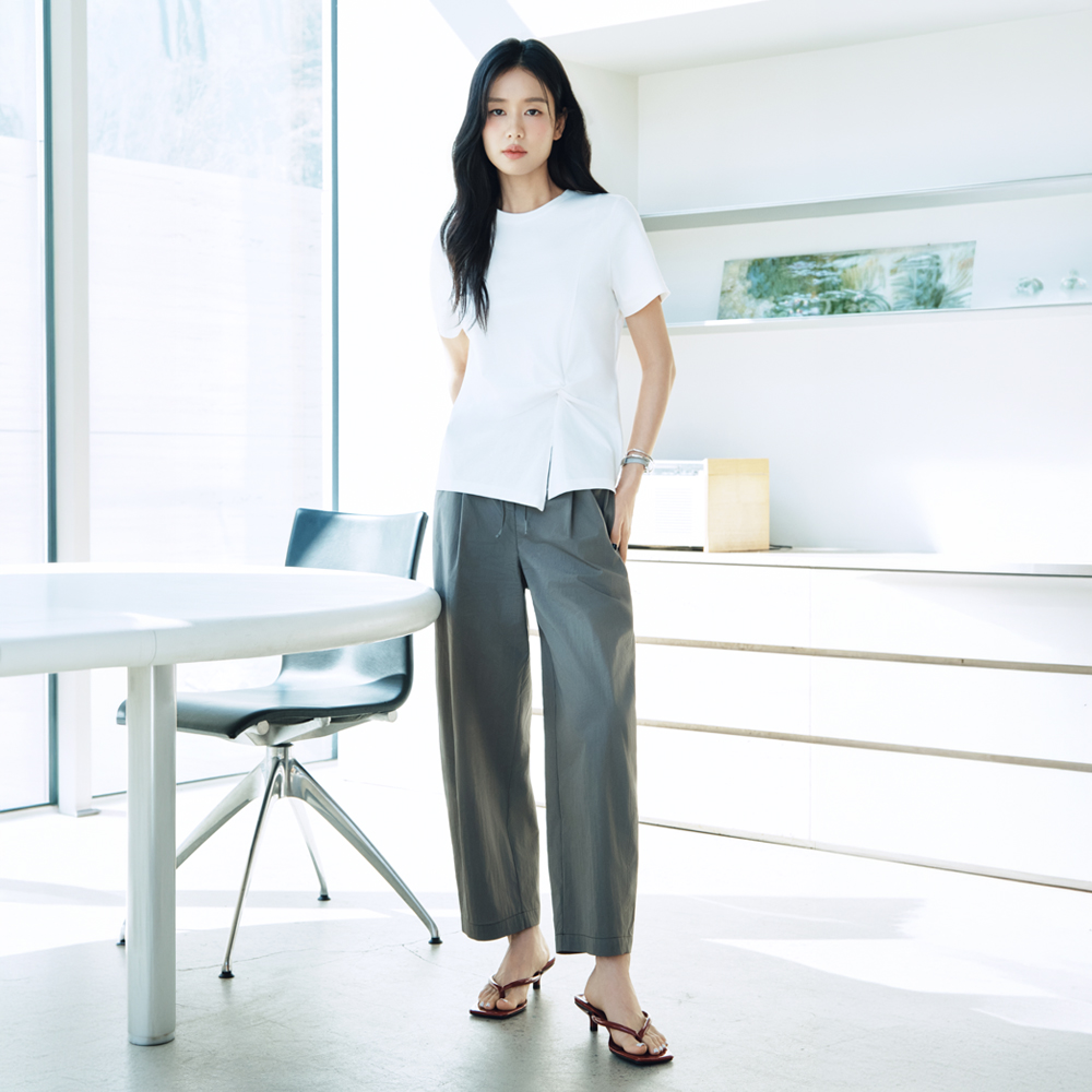 셀렙샵에디션 [2종세트] 26SS 썸머 커브드 밴딩 팬츠 - 상품 이미지