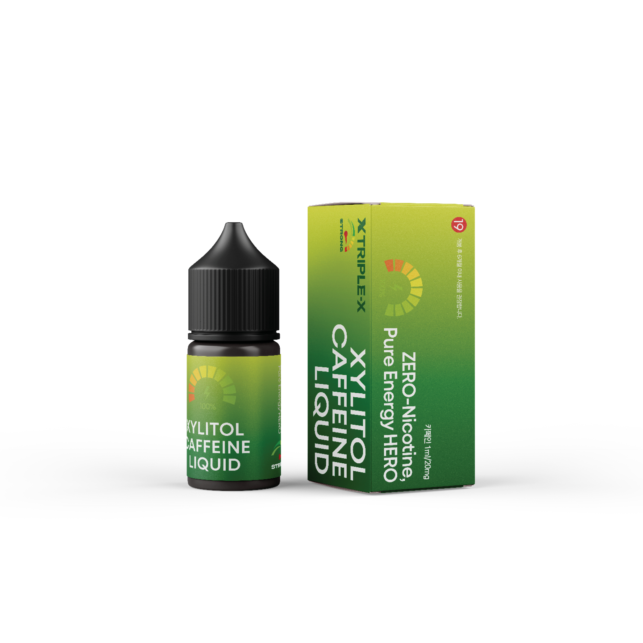AP 카페인 리퀴드 액상 30ml 입호흡 에너지 스틱형 X TRIPLE-X 졸음(멘솔) - 상세 이미지 5