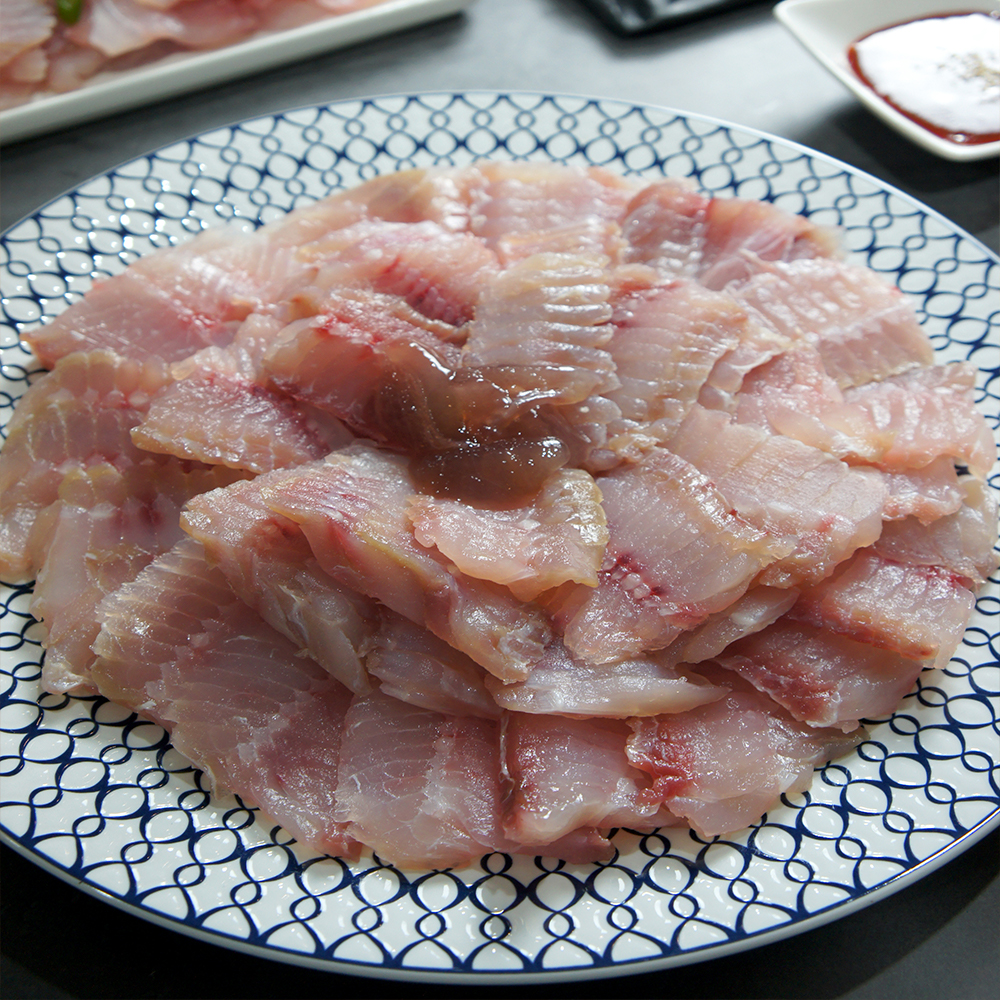 홍어삼합 무침 애 국산홍어 1kg - 상품 이미지