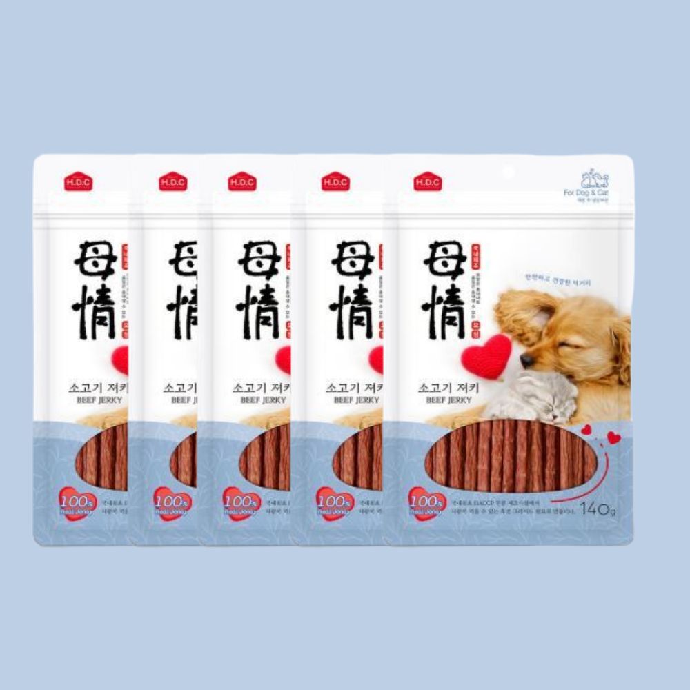 아스쿠 모정 강아지 져키 노즈워크간식 소고기, 140g, 5개 - 상품 이미지