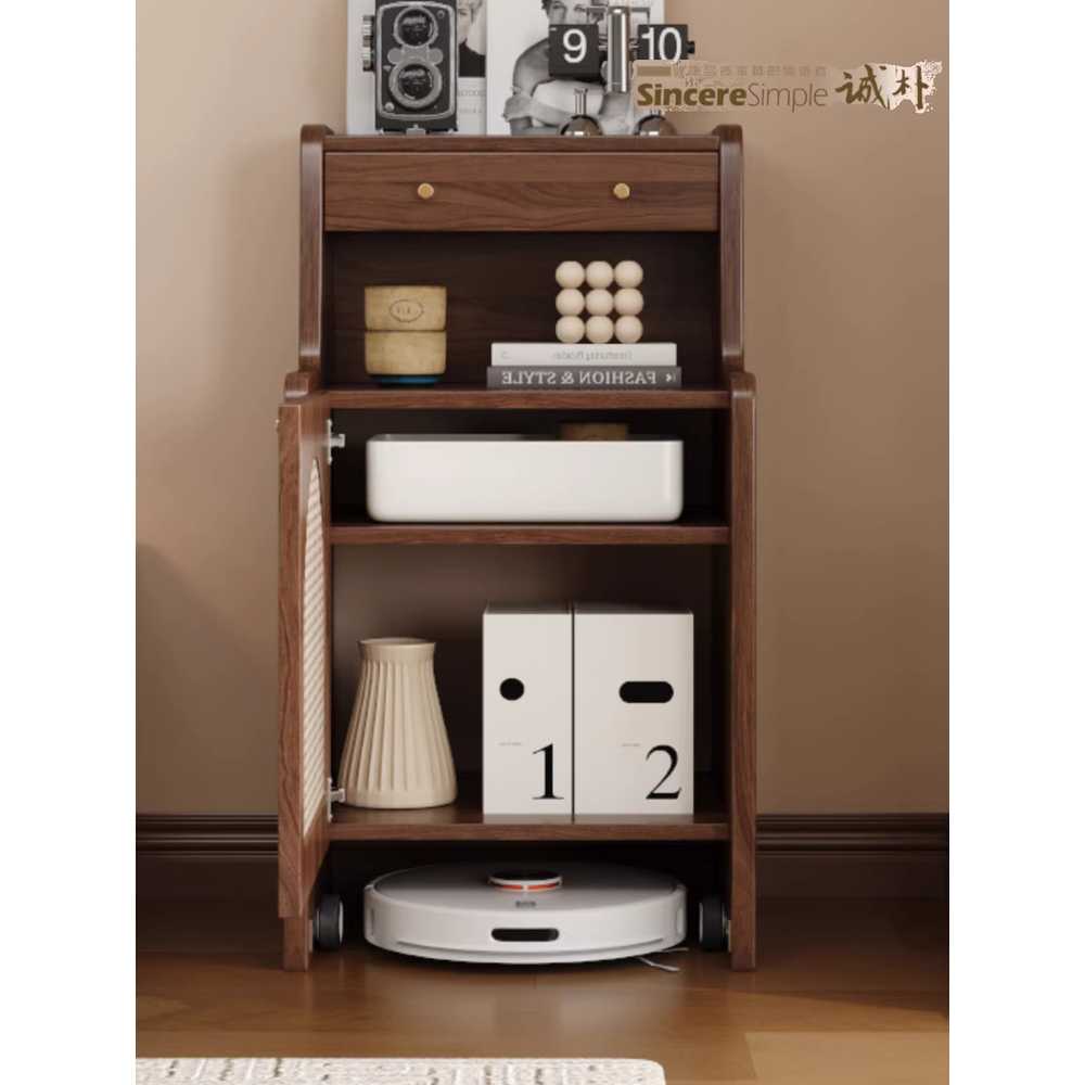 로봇 청소기 가구장 인테리어 수납 보관장 가구 50x45x90 - 상세 이미지 4