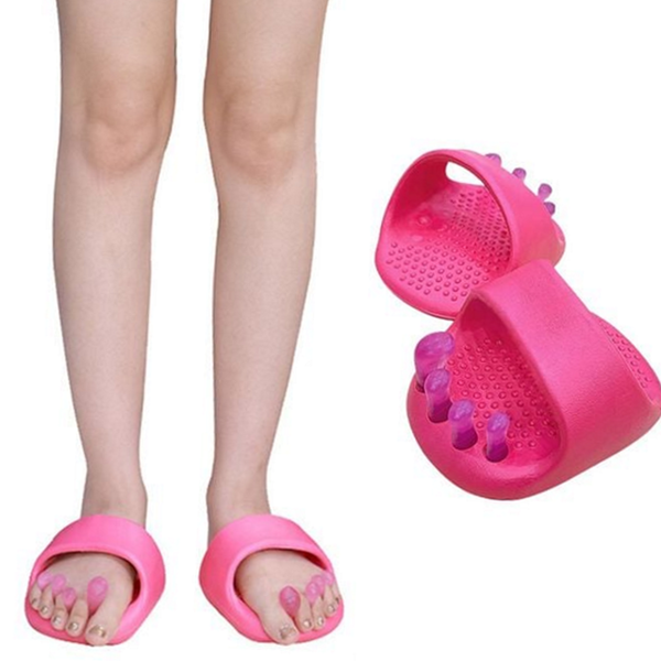 발아치 지압 발가락 슬리퍼 발바닥 마사지 슬리퍼 아치 건강 - 상품 이미지