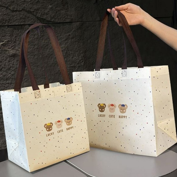 다회용 부직포 쇼핑백 캐리어 부직포 가방 선물 파티 - 상품 이미지