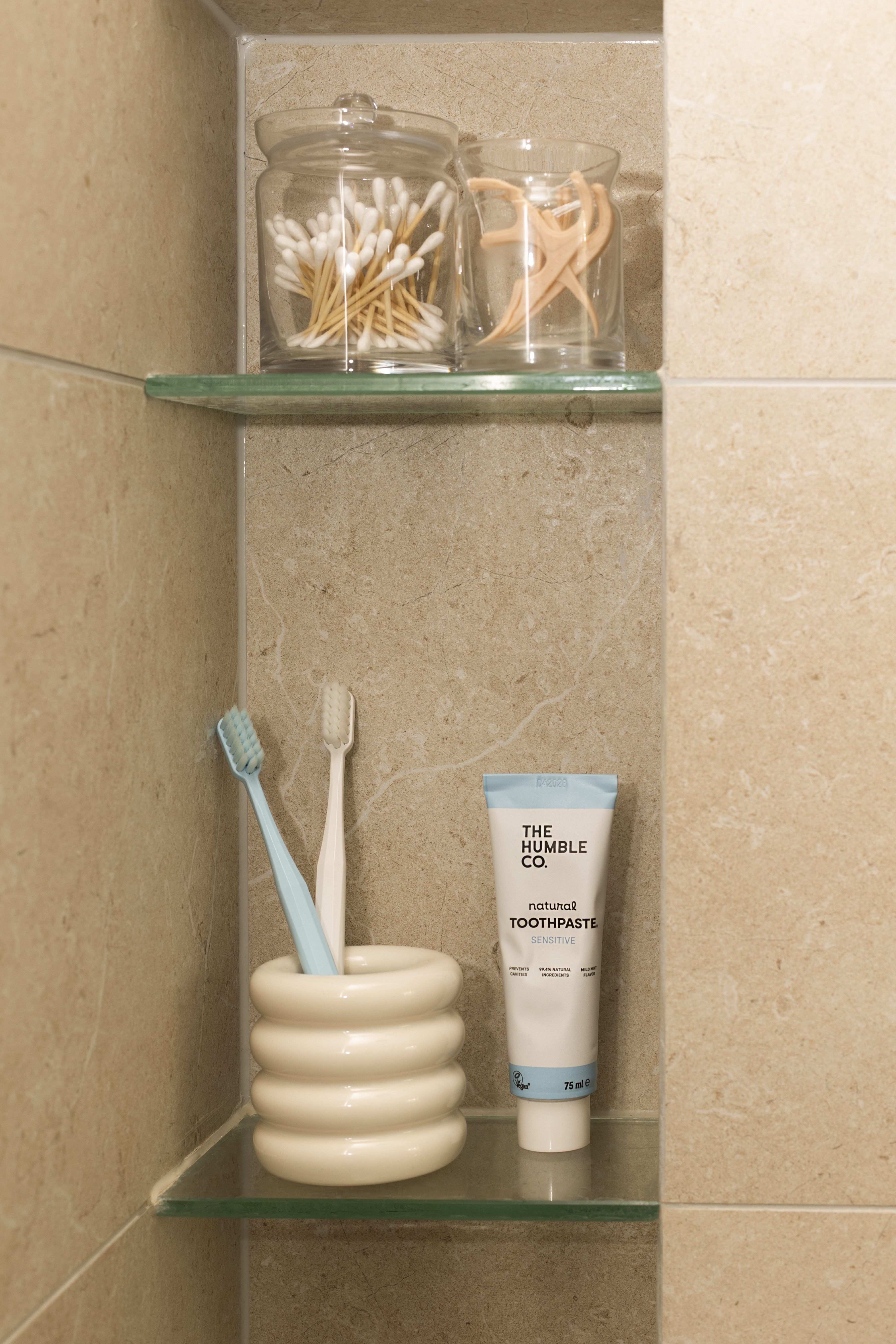 친환경 재질 PLA 100% 생분해 더험블코 험블브러쉬 비건 칫솔 PRO 7K bristles BPA프리 화이트, 1개입, 1개 이미지 7