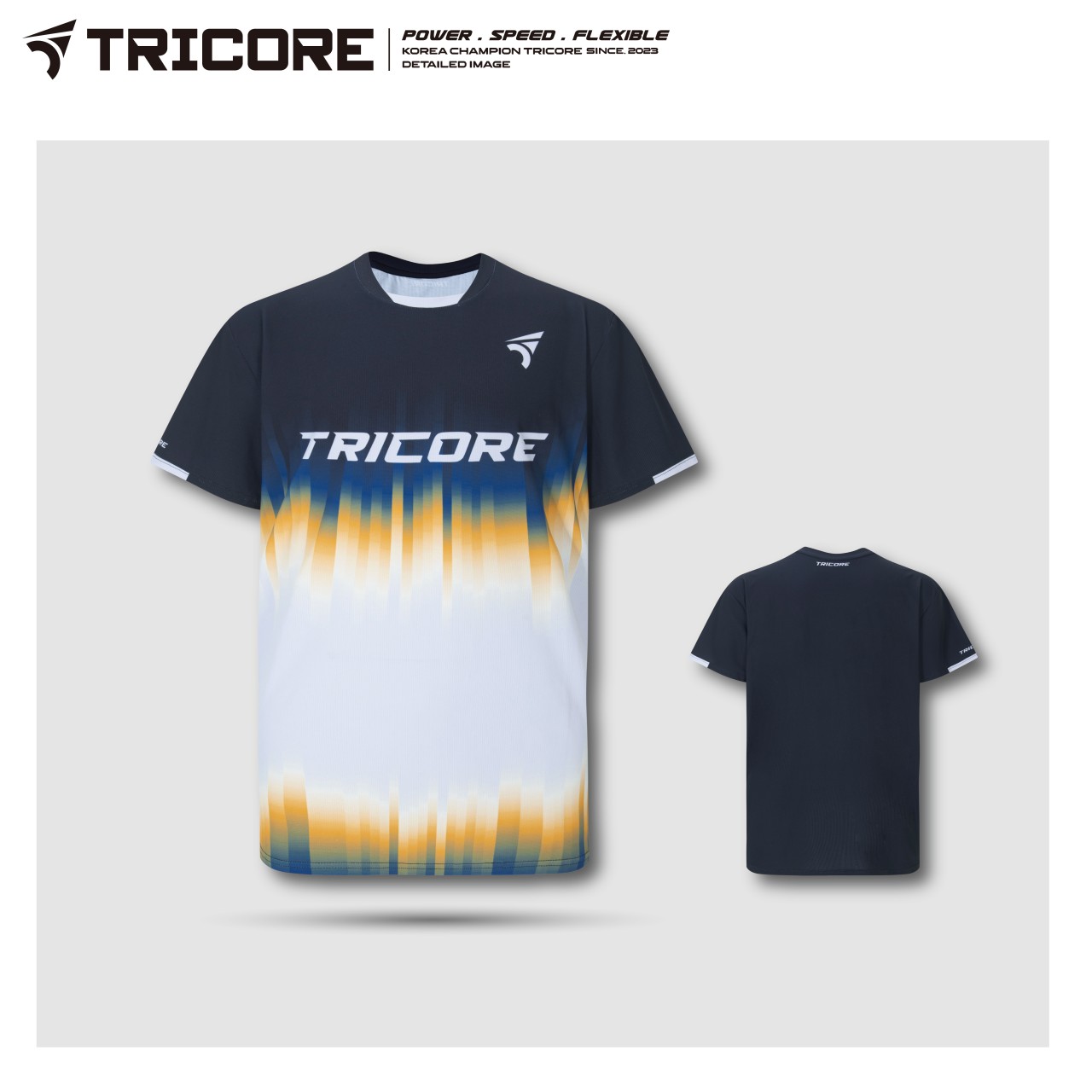 트리코어 배드민턴 반팔 티셔츠 경기 게임웨어 운동복 피클볼 2026 TRT-1/246 - 상품 이미지