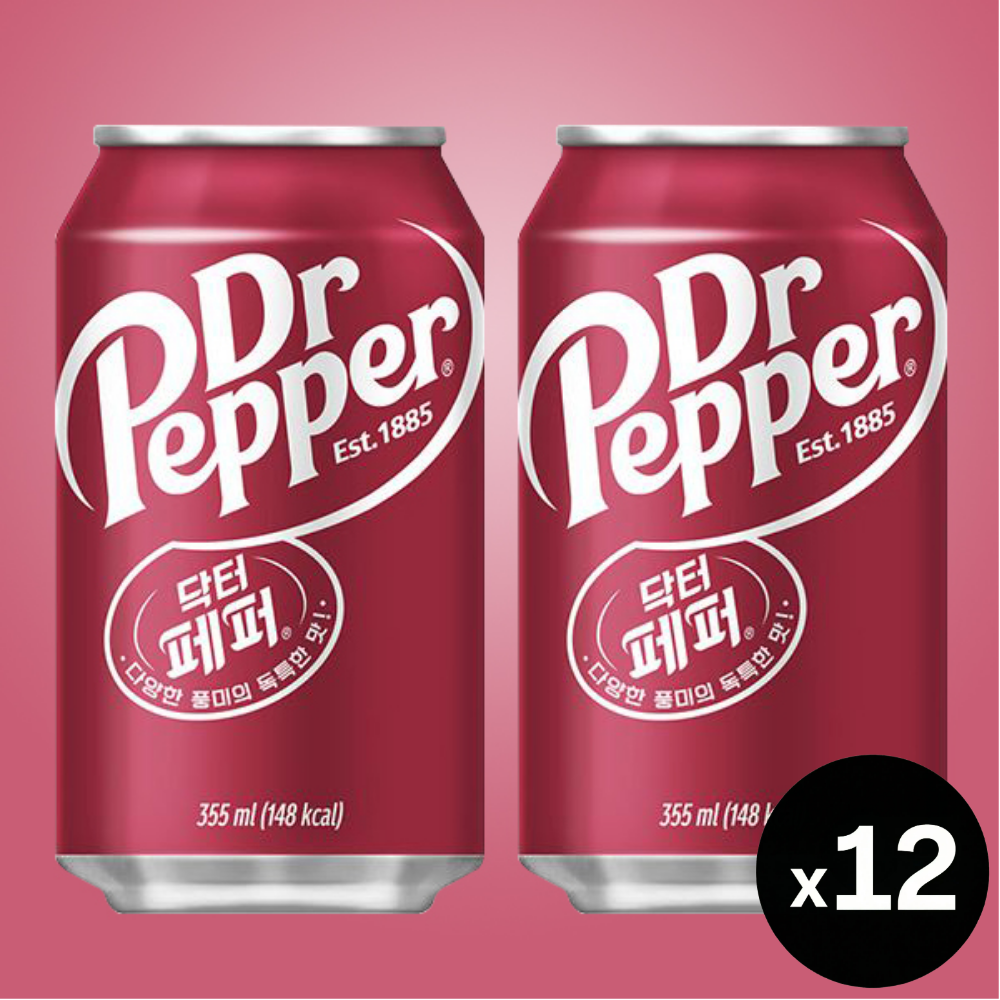 닥터페퍼 오리지날, 350ml, 12개 - 상품 이미지