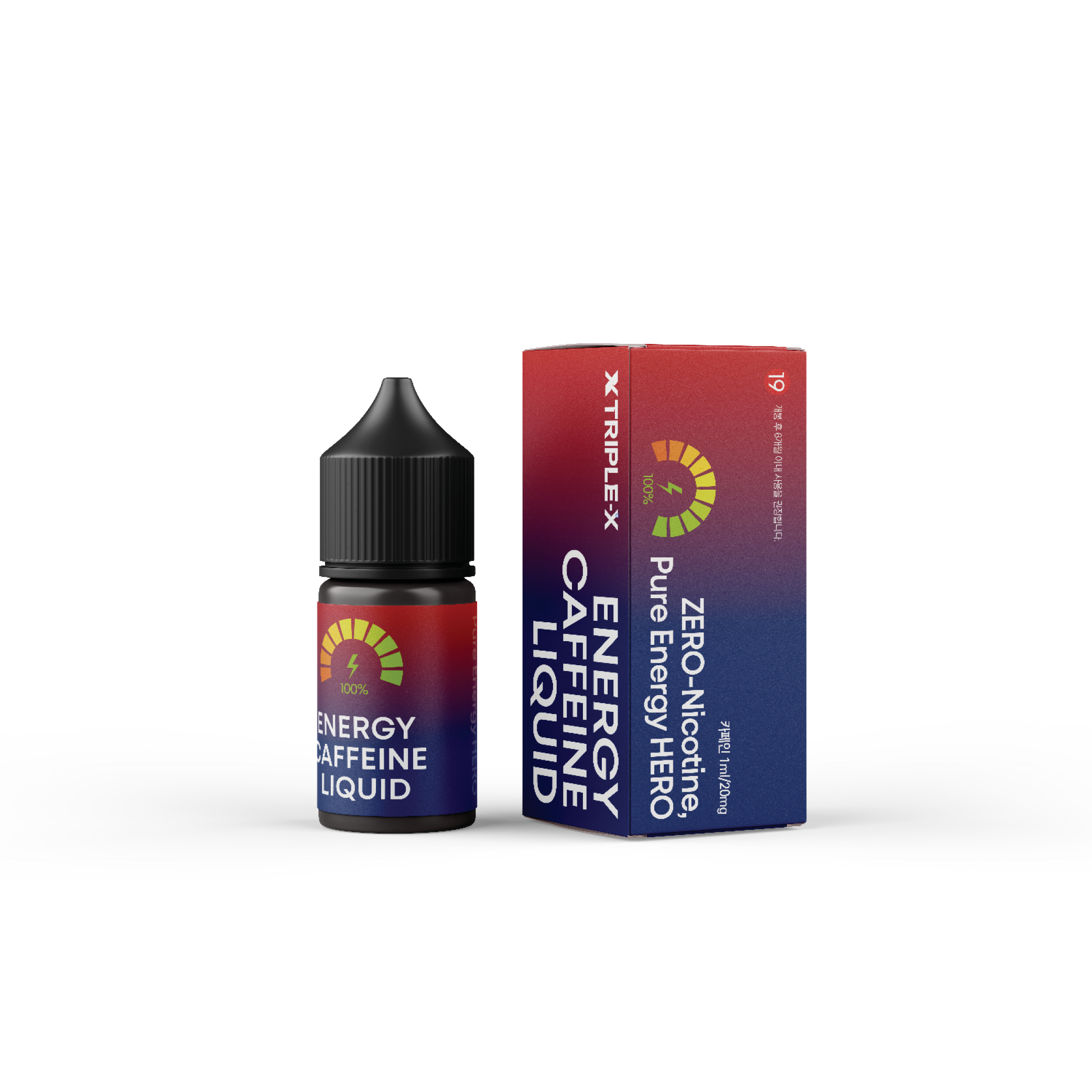 AP 카페인 리퀴드 액상 30ml 입호흡 에너지 스틱형 X TRIPLE-X 졸음(멘솔) - 상세 이미지 2