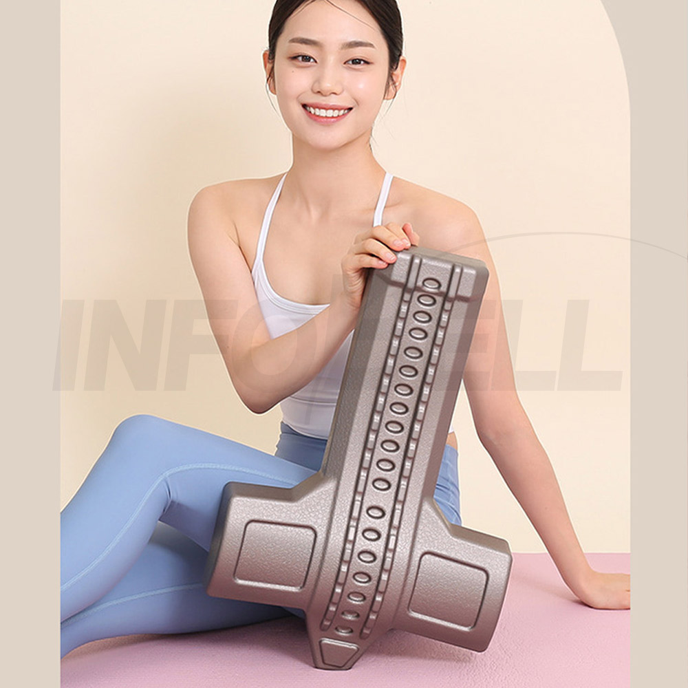 발란스코드 카이로프랙틱냅 어깨 등 허리 자세교정기 직장인 학생 굽은등 허리 바른자세 스트레칭 도구 - 상세 이미지 5