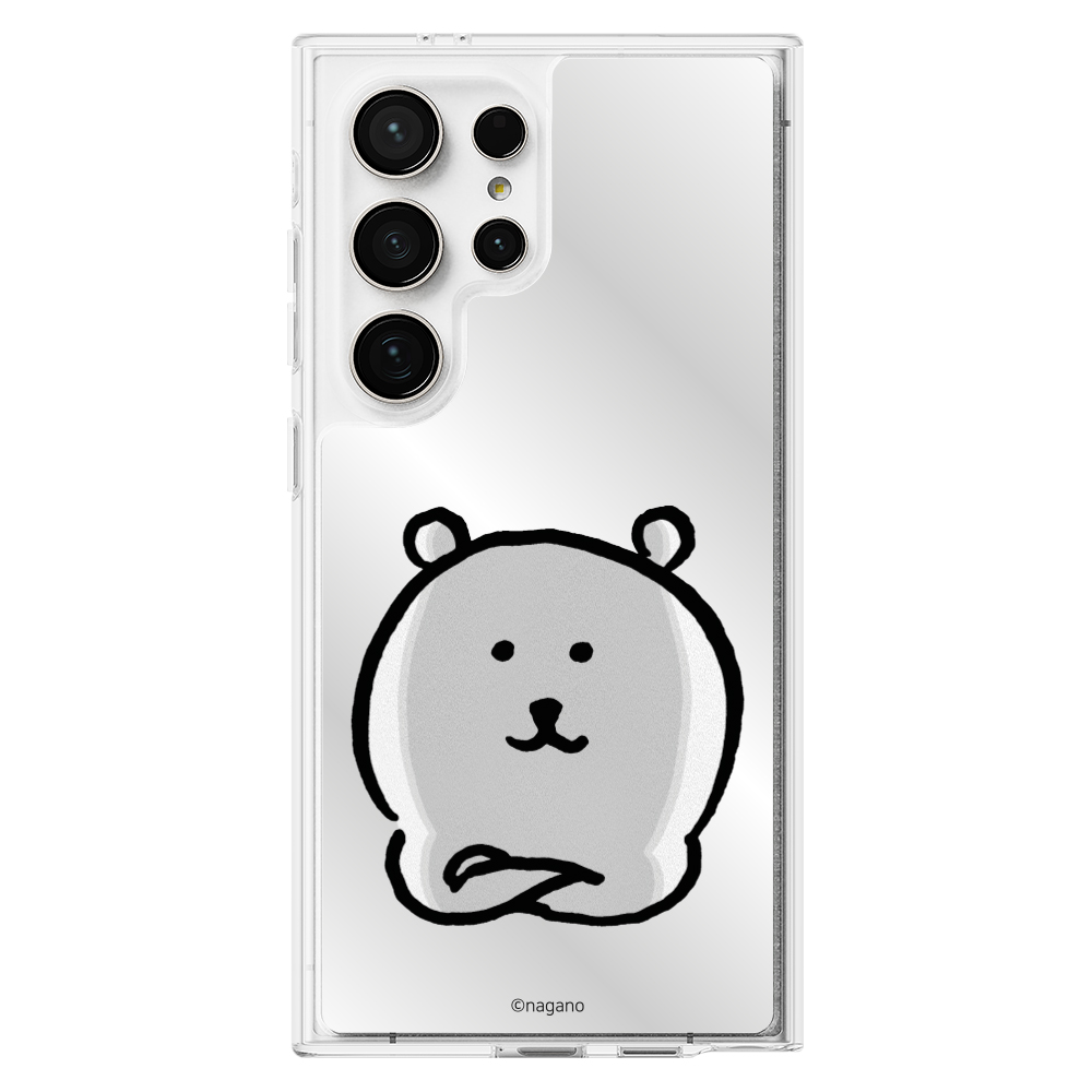 귀여운 캐릭터 디자인 커플 맥세이프 케이스 담곰이 농담곰 미러 투명, 갤럭시S25 울트라 - 상세 이미지 2