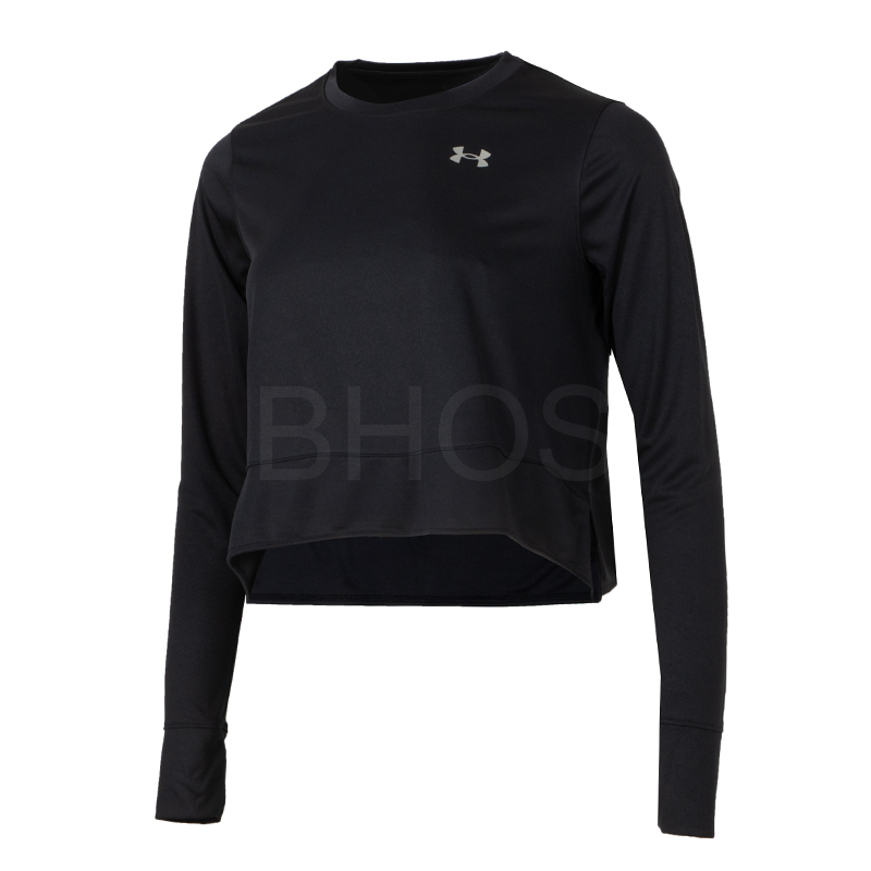 언더아머 Velocity Novelty LS 블랙 여성 긴팔