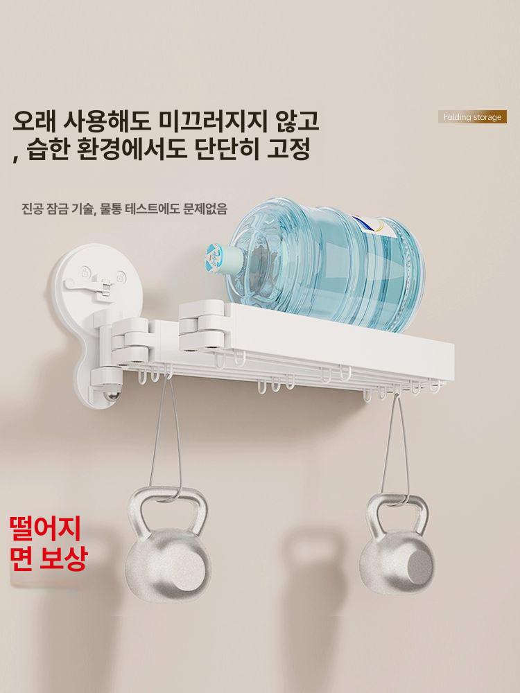 접이식 샤워커튼 파티션 습식 욕실 코너 고온 커텐 욕조 샤워부스 무타공 - 상세 이미지 4