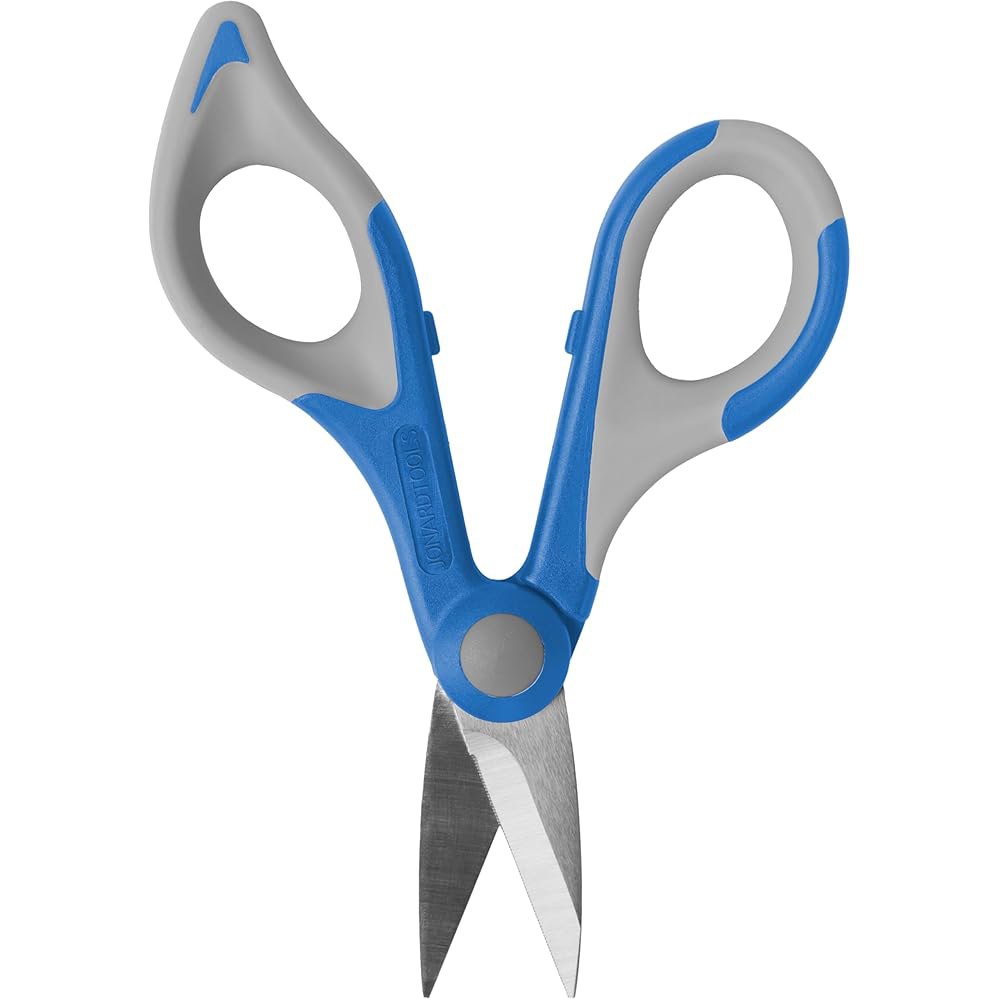 조나드 JIC-186 케블라 인체공학적 광섬유 커터, 길이 6인치 Ergonomic Kevlar Cutter - 상품 이미지