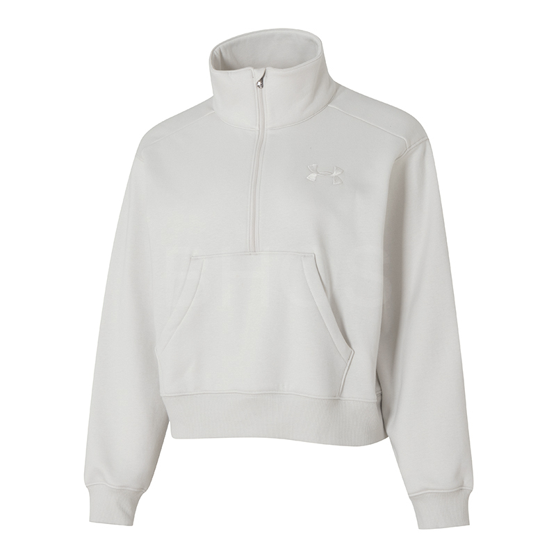 언더아머 APAC ICON Vida &frac12; ZIP-WHT 화이트 여