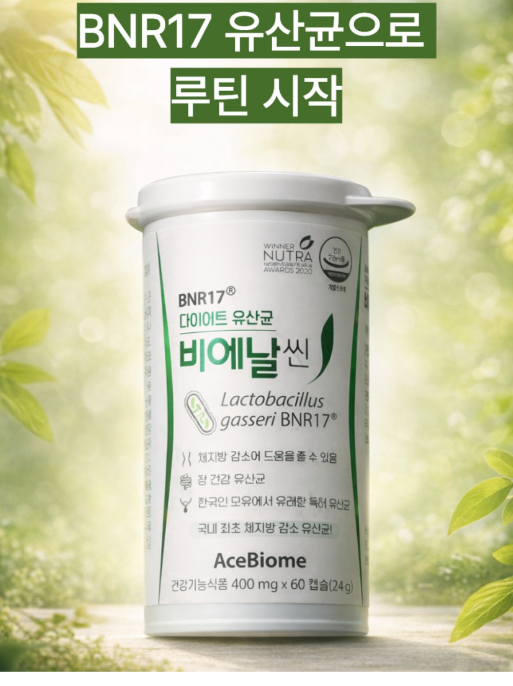 BNR17 비에날씬 400mg x 60캡슐 3개(3개월분) 이미지 7